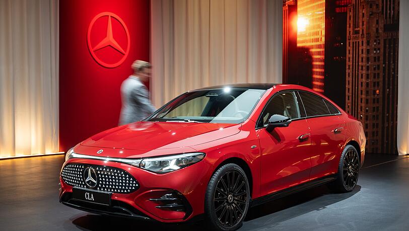 Neuer CLA - Anfang einer Mercedes-Produktoffensive.