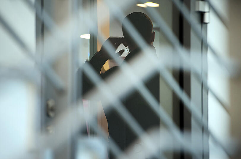 Razzia bei Lovoo - Bilder vom Polizeieinsatz in Dresden.