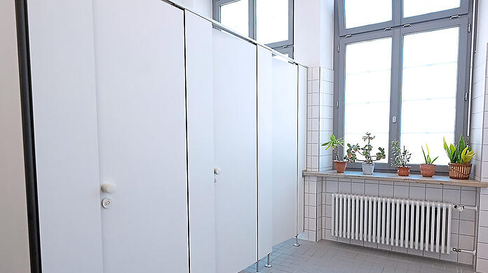 Einer der drei Gewinner: die Schultoilette in der Grundschule an der Stielerstraße.