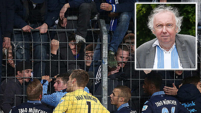 Allesfahrer Franz Hell will die Sechzger auch im Zweitliga-Abstiegskampf weiter begleiten. Allesfahrer Franz Hell will die Sechzger auch im Zweitliga-Abstiegskampf weiter begleiten.