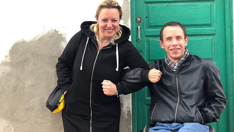"Freundschaftliche Liebe auf den ersten Blick": Karin und Alex im gemeinsamen Urlaub auf Lanzarote. "Freundschaftliche Liebe auf den ersten Blick": Karin und Alex im gemeinsamen Urlaub auf Lanzarote.