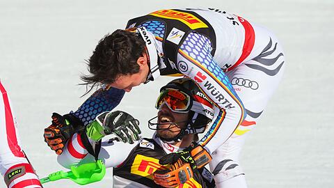 Rivalen, aber auch Freunde: Felix Neureuther (oben) und Marcel Hirscher.