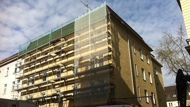 Die Bauarbeiten an dem Wohnhaus in der Arcisstraße 57 sind bereits im Gange. Die Bauarbeiten an dem Wohnhaus in der Arcisstraße 57 sind bereits im Gange.