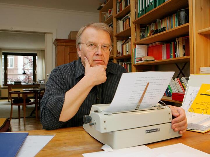 Der Schriftsteller Wilhelm Genazino (2007).
