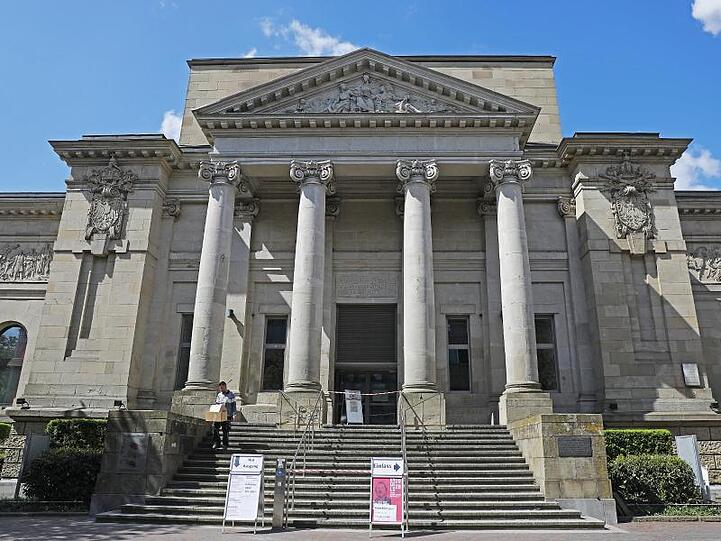 Die Kunsthalle in Barmen.