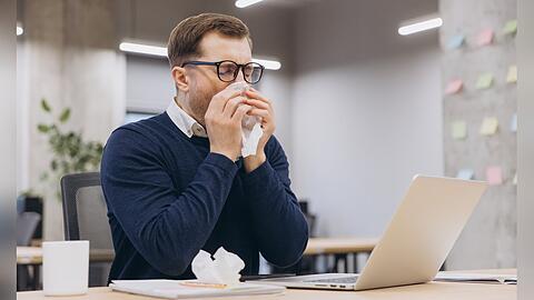 Erk&auml;ltet arbeiten oder lieber pausieren?