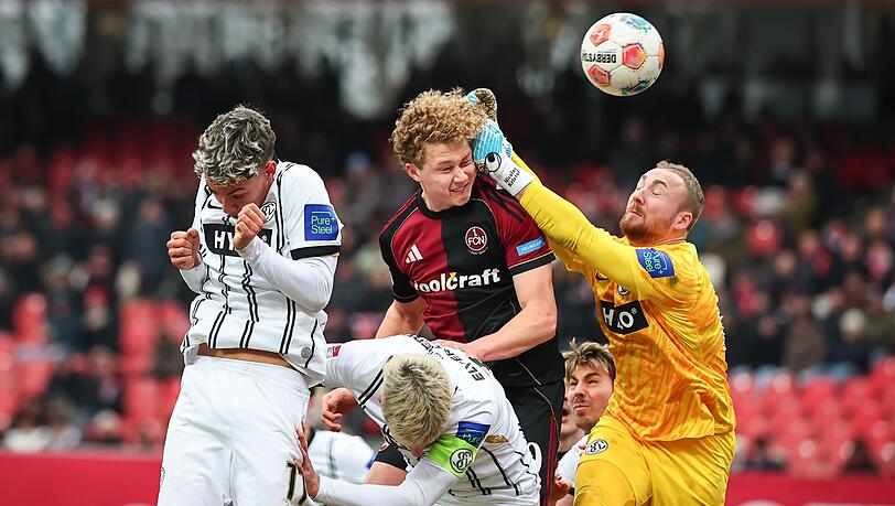 Piet Scobel gibt ein starkes Startelfdeb&uuml;t beim 1. FC N&uuml;rnberg.