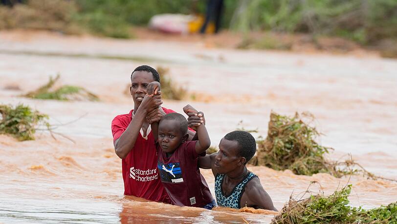 In Teilen Afrikas führt El Nino zu Überschwemmungen (Archivbild) In Teilen Afrikas führt El Nino zu Überschwemmungen (Archivbild)