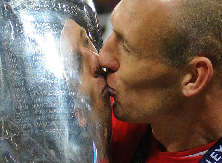 Tränen, Jubel, Emotionen: Der deutsche Meister FC Bayern hat die Champions League gewonnen. Hier gibt's die Bilder der Freude aus Wembley