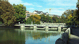 Das Praterkraftwerk in der Isar. Das Praterkraftwerk in der Isar.