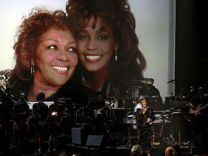 Cissy Houston bei der Gedenkveranstaltung für ihre Tochter Whitney
