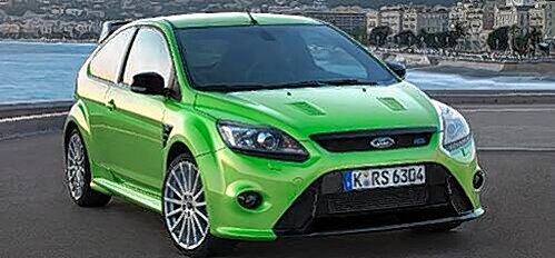 Scharfer Kölner: Das Focus RS-exklusive &bdquo;Ultimate-Green Metallic&ldquo; kostet satte 1230 Euro Aufpreis.