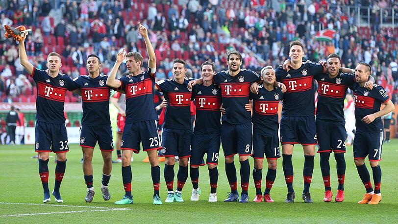 Die Bayern jubelten diese Saison bereits am 29. Spieltag über den Gewinn der Meisterschaft.