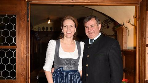 Lorenz Stiftl mit Ehefrau Christine.