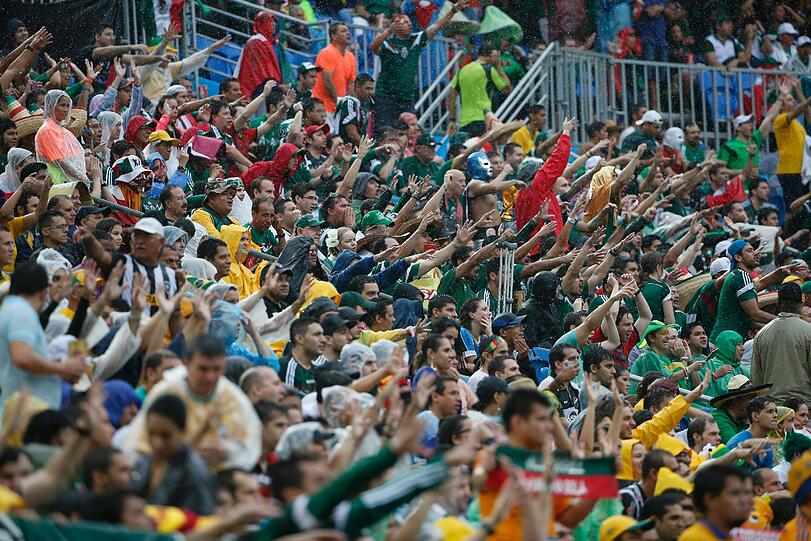 Die Fans der Fußball-WM 2014