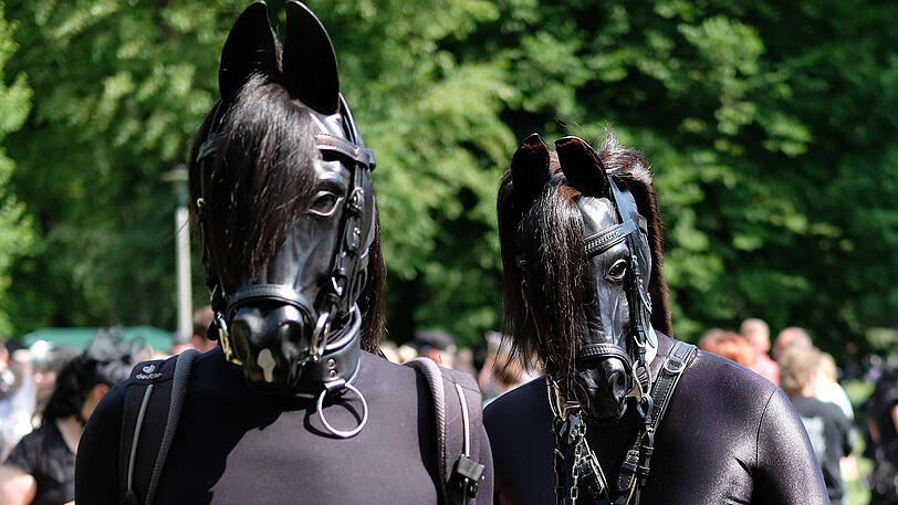 26. Wave-Gotik-Treffen am Pfingstwochenende in Leipzig. Die besten Bilder in Schwarz.