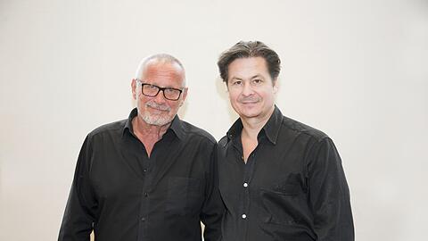 Konstantin Wecker und Michael Dangl.