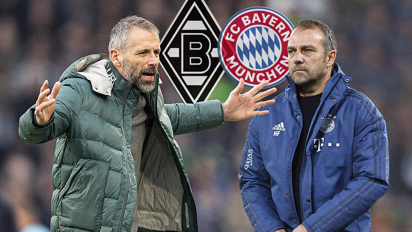 Das Duell Gladbach gegen FC Bayern ist auch eines der besten Sturmreihen der Liga.