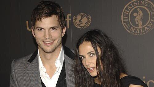 Richteten die Party aus: Demi Moore und ihr Mann Ashton Kutcher. Richteten die Party aus: Demi Moore und ihr Mann Ashton Kutcher.