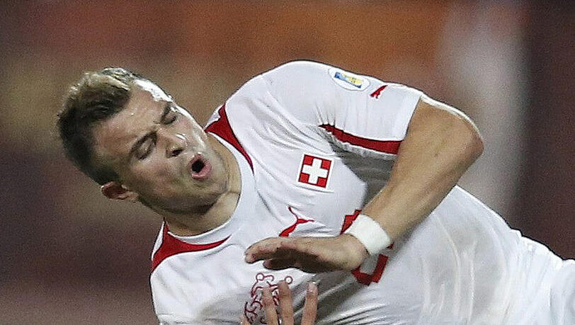 Fällt wegen einem Muskelbündelriss am Oberschenkel voraussichtlich für sechs Wochen aus: Xherdan Shaqiri. Fällt wegen einem Muskelbündelriss am Oberschenkel voraussichtlich für sechs Wochen aus: Xherdan Shaqiri.