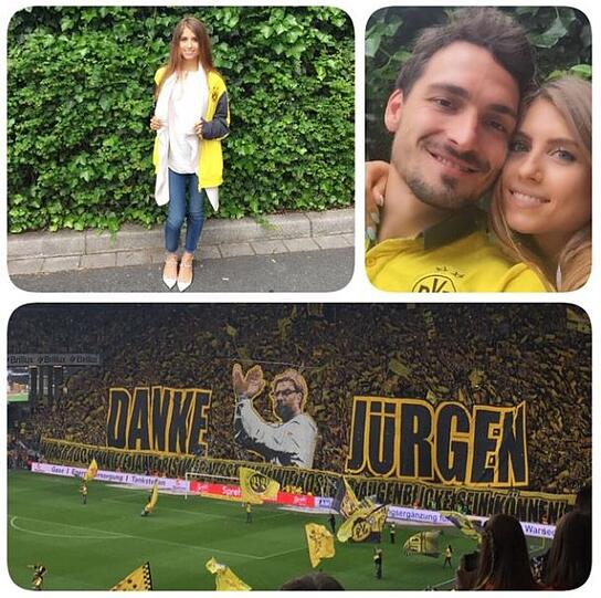 Cathy Fischer und Mats Hummels