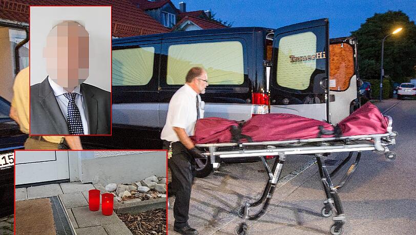 Ein Münchner IT-Experte tötet seine Töchter und begeht Selbstmord. Am nächsten Morgen brennen Kerzen für die Kinder. Ein Münchner IT-Experte tötet seine Töchter und begeht Selbstmord. Am nächsten Morgen brennen Kerzen für die Kinder.