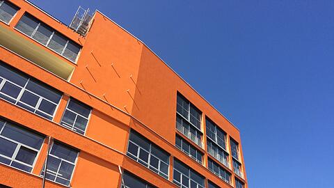 Die whiteBox im Werksviertel hinter dem Ostbahnhof.