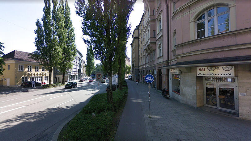 Auf Höhe der Lindwurmstraße 207 passierte der folgenreiche Unfall. (Archivbild)