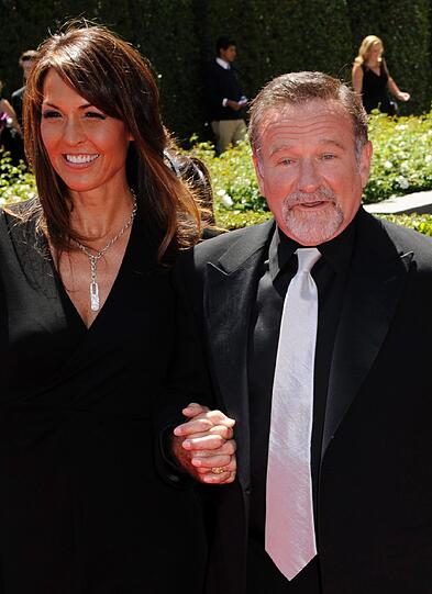 Auch er versucht es zum dritten Mal: Robin Williams gab Schauspielerin Susan Schneider am 23. Oktober 2011 in Kalifornien das Ja-Wort.