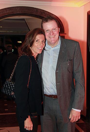 Dr. jur. Franz Georg Strauß und Frau Birgit