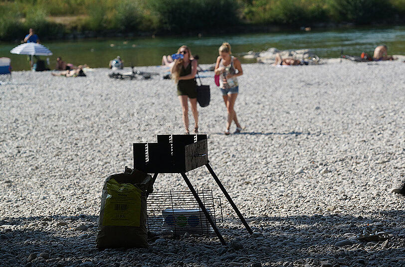 Bilder vom Flaucher - wo alles im Fluss ist...