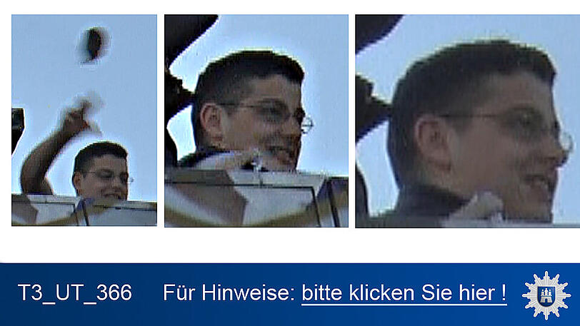 Nach diesen Personen wird öffentlich gefahndet. Die Polizei in Hamburg wird erreicht unter 040/4286-76543.
