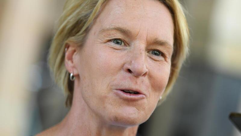 Martina Voss-Tecklenburg, Bundestrainerin der Frauen-Nationalmannschaft. Martina Voss-Tecklenburg, Bundestrainerin der Frauen-Nationalmannschaft.