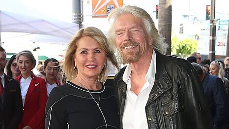 Joan Templeman und Richard Branson waren 36 Jahre lang verheiratet. Sie starb im November nach einer R&uuml;ckenverletzung im Krankenhaus.