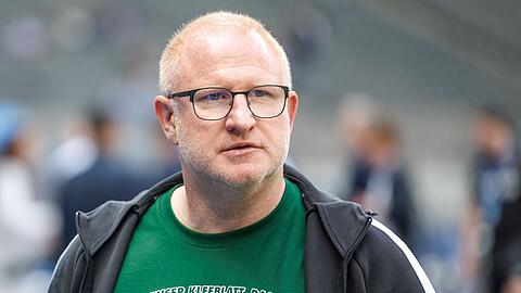 Heiko Vogel versp&uuml;rt "viel Freude" vor dem Relegationsfinale. (Archivbild)