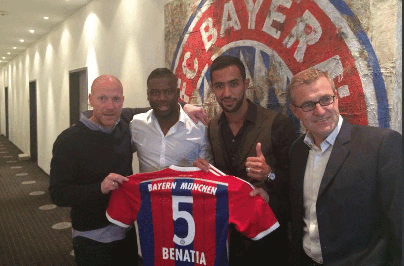 Offensichtlich bkommt der Neuzugang Mehdi Benatia die Trikot-Nummer 5. Dieses Bild kursiert seit kurz nach der Vertragsunterzeichnung bei Twitter.