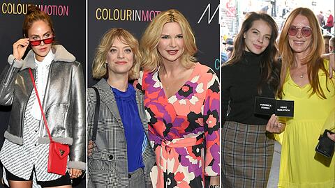 Frisch gestriegelt: Die Promis bei der Berliner Fashion Week...