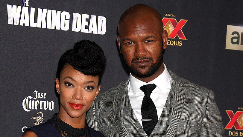 Sonequa Martin-Green mit ihrem Ehemann Kenric Green. Sonequa Martin-Green mit ihrem Ehemann Kenric Green.