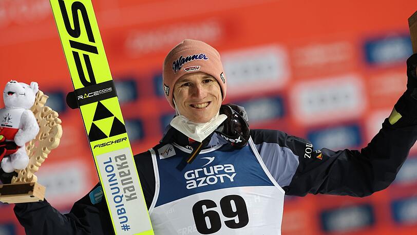 Hat in Titisee-Neustadt gewonnen: Karl Geiger.