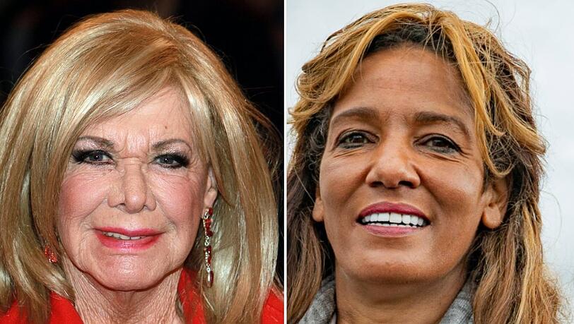 Ingrid van Bergen (l.) und Nadja Abd el Farrag sind im vergangenen Jahr gestorben.