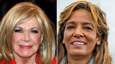 Ingrid van Bergen (l.) und Nadja Abd el Farrag sind im vergangenen Jahr gestorben.