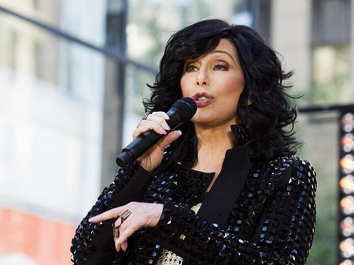 Cher bei einem Auftritt in der US-amerikanischen "Today Show"