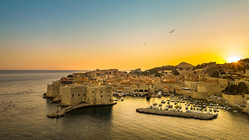 Dubrovnik, die Perle der Adria. Dubrovnik, die Perle der Adria.