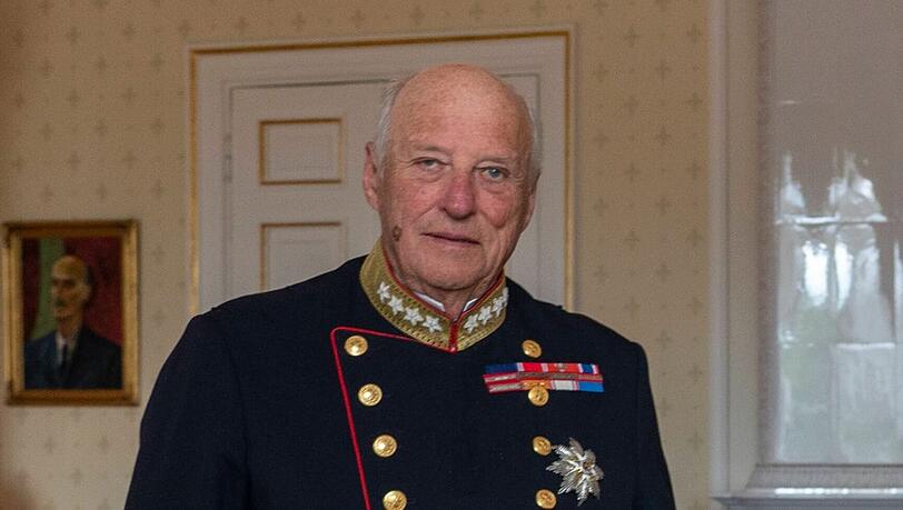 Sorge um den norwegischen König: Harald V. befindet sich seit August 2022 zum dritten Mal im Krankenhaus.