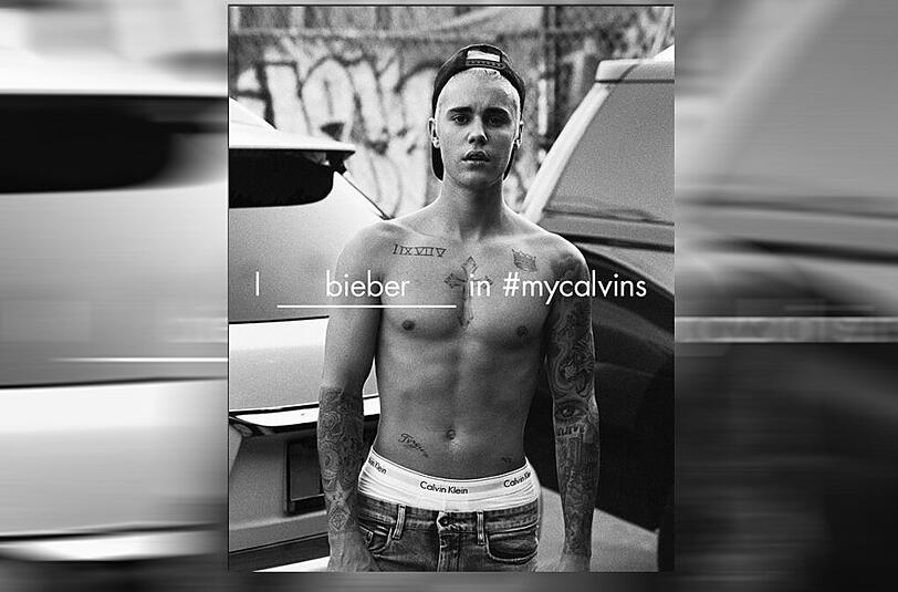 Justin Bieber ist die unangefochtene Nummer eins bei Calvin Klein.