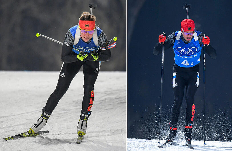 Laura Dahlmeier, die "Ausnahmeerscheinung", und Simon Schempp, der den "Biathlon noch einige Zeit prägen" wird.