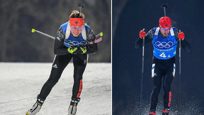 Laura Dahlmeier, die "Ausnahmeerscheinung", und Simon Schempp, der den "Biathlon noch einige Zeit prägen" wird.