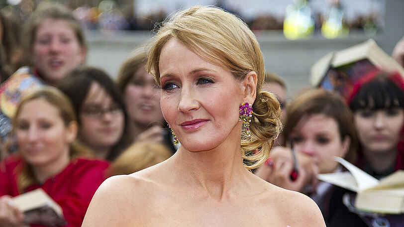 J. K. Rowling während eines Events in London