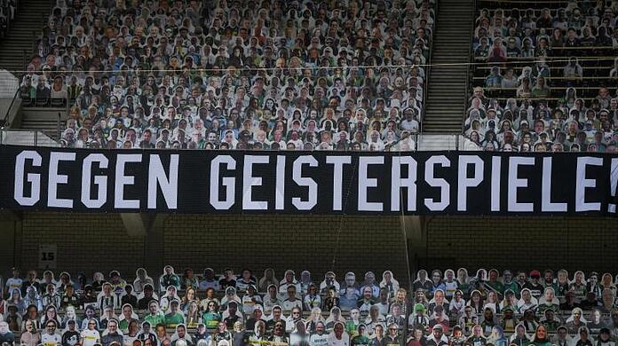Seit Corona ein fast schon gewohntes Bild in Deutschlands Sportarenen: Leere Ränge und Geisterspiele.