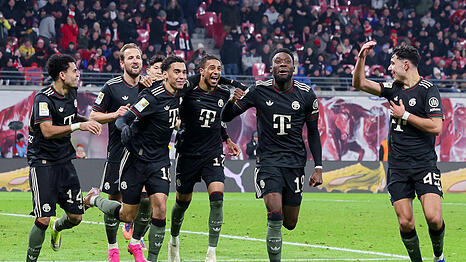 Michael Olise erzielte nach Vorlage von Comebacker Jamal Musiala einen Treffer.